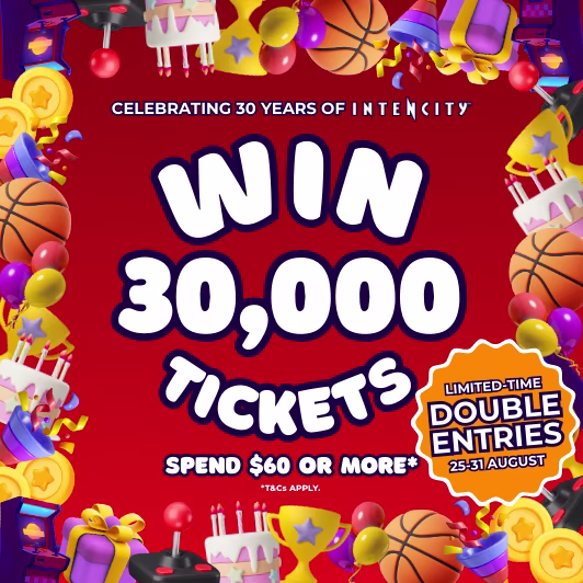 WIN 30K TICKETS | Intencity Arcades