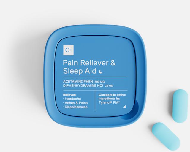 CAB-10024-Pain-Reliever-and-Nighttime-Sleep-Aid-bottle-top-down-cropped-tight-shadows-adjusted-4x5