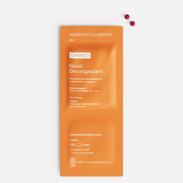 CAB-10011-Nasal-Decongestant-Phenylephrine-HCl-10-mg-pouch-front-view-centered-sRGB-collections-2125px-q=90