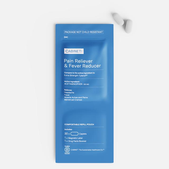 CAB-10027-Pain-Reliever- -Fever-Reducer-Acet-pouch-front-view-centered-sRGB-collections-2125px-q=90