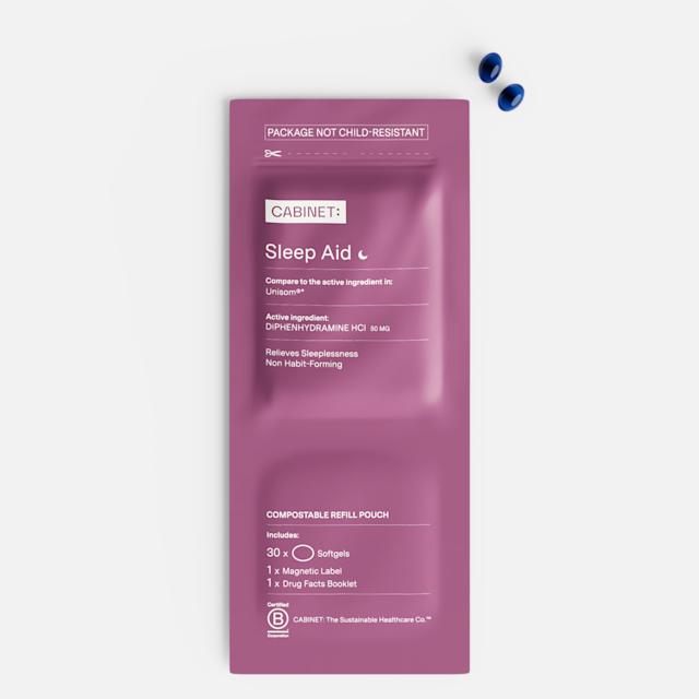 CAB-10031-Sleep-Aid-Diphenhydramine-HCl-50mg-pouch-front-view-centered-sRGB-collections-2125px-q=90