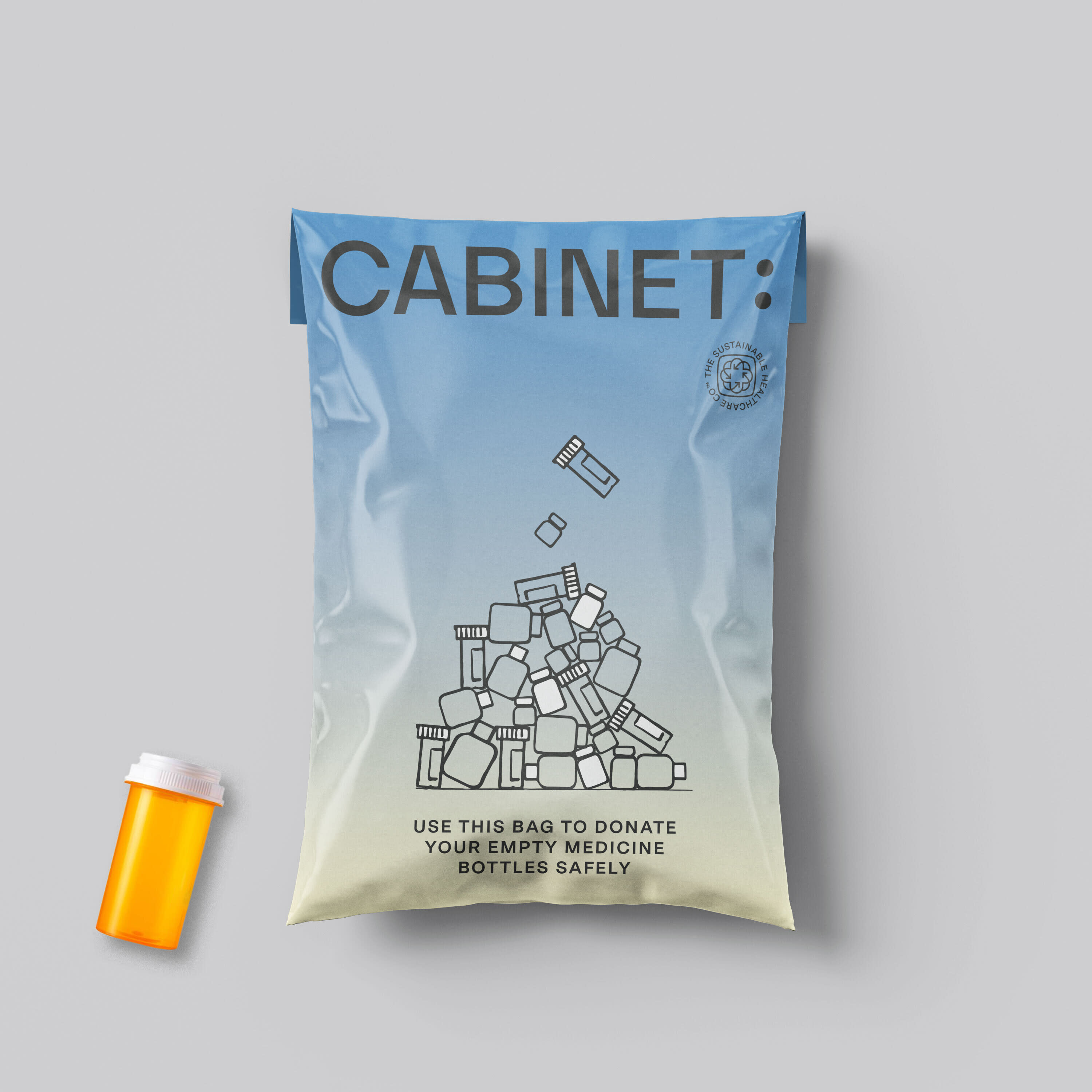 Cabinet Refresh Plastic Medicine Bottle Recycling Bag