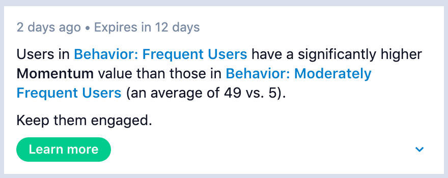 insights example momentum