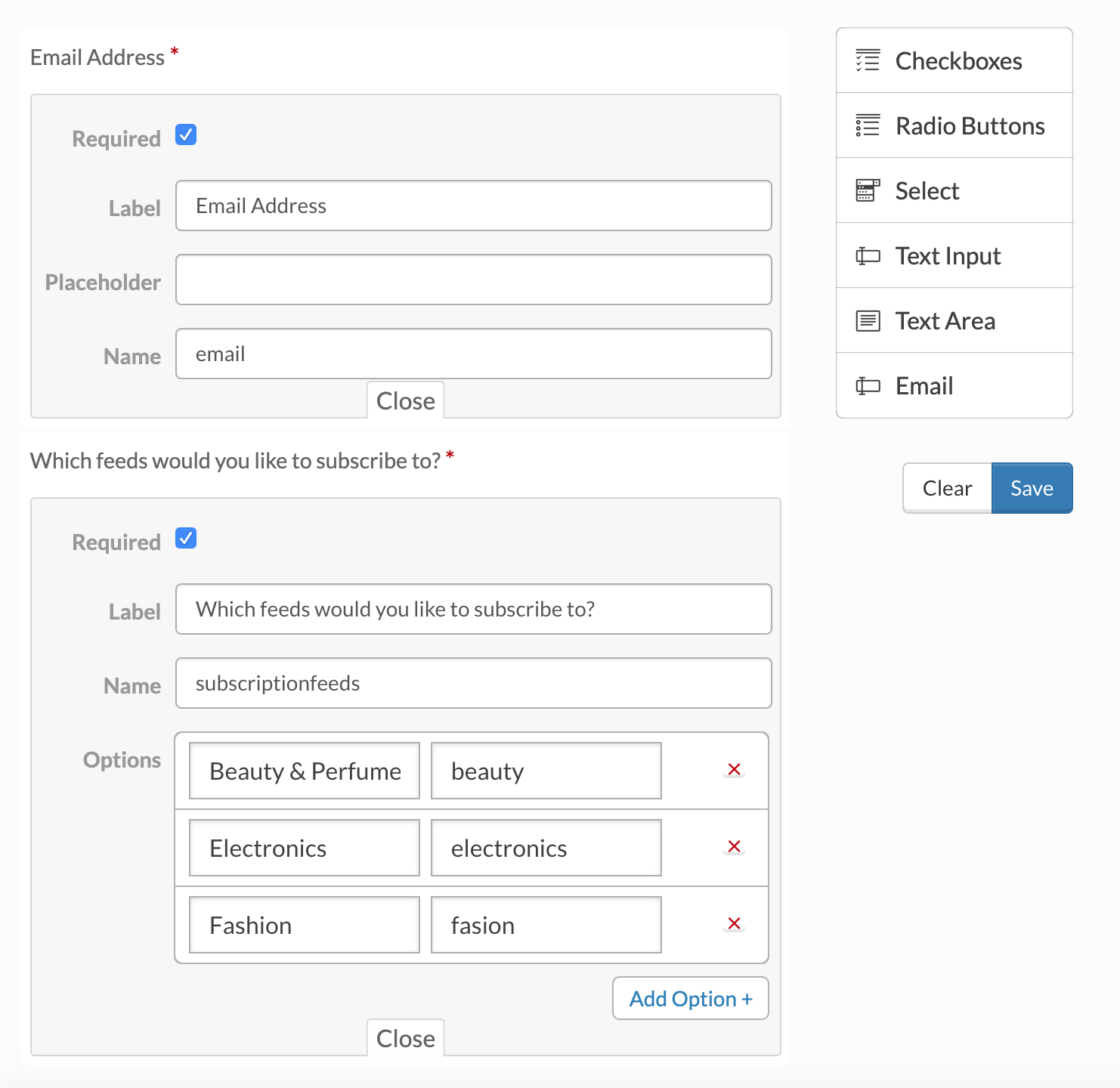 Form Builder