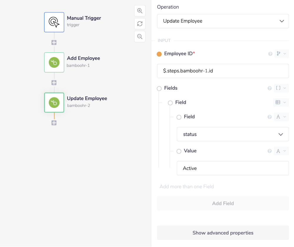 BambooHR Tray.io Documentation