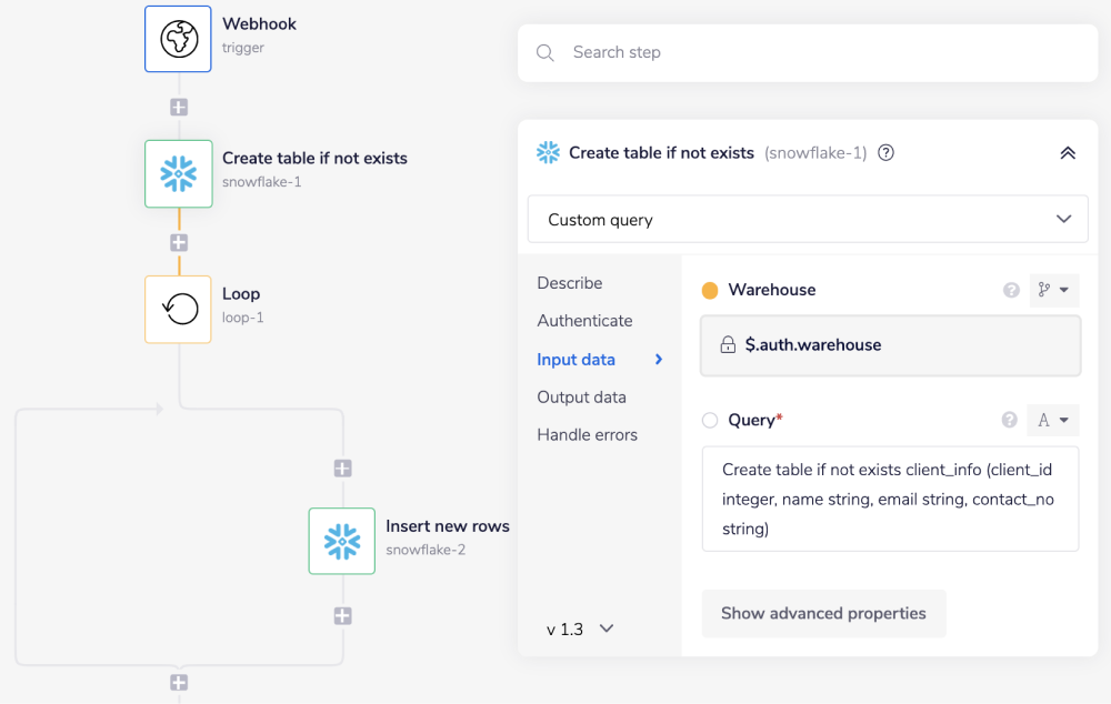 Snowflake | Tray Documentation