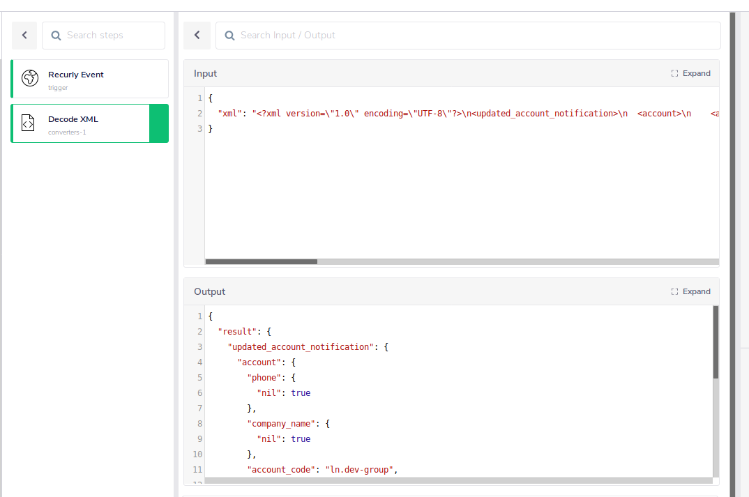 Xml decoder tray io documentation