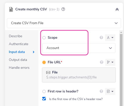 create-account-level-csv