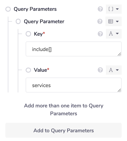 Query params Raw HTTP