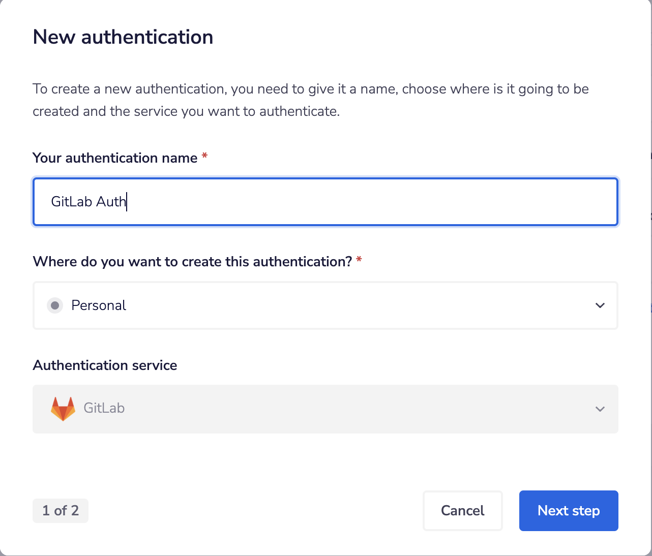 GitLab Authentication