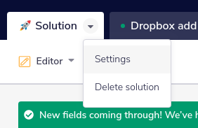 solution-settings-drop-down