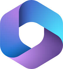 Purple and blue logo