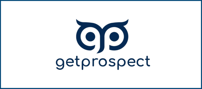 Logo for B2B prospecting tool GetProspect