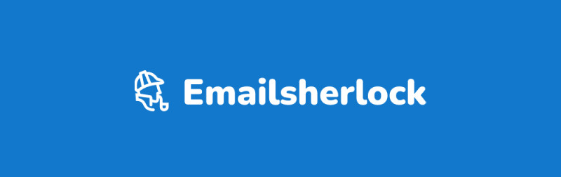 Free email finder logo, Emailsherlock