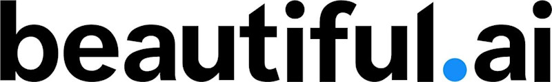 Beautiful.ai written in large black letters on a white background