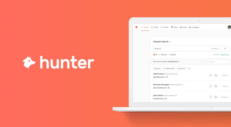 hunter presentation plateforme