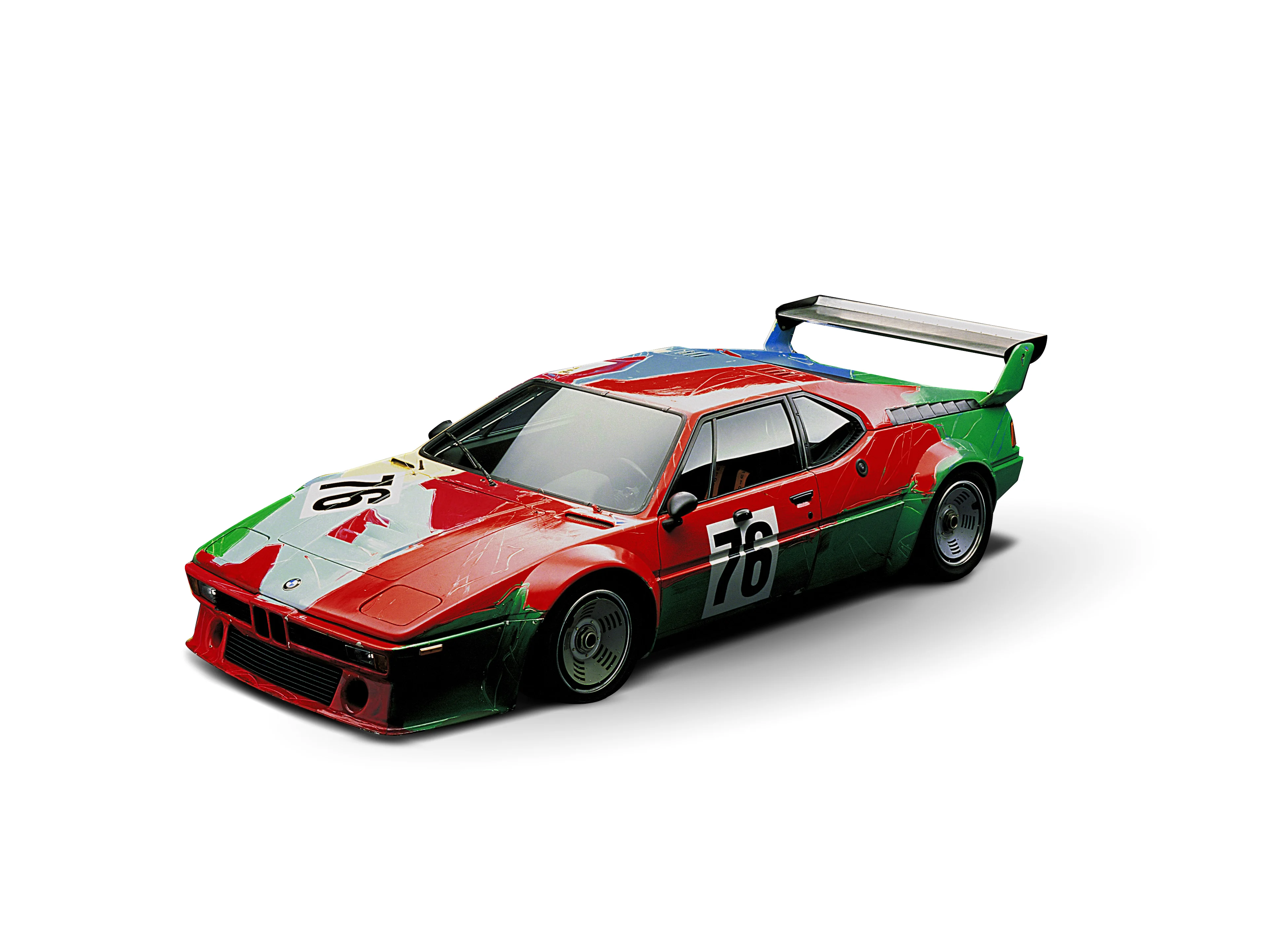 BMW M1 3q cutout no background