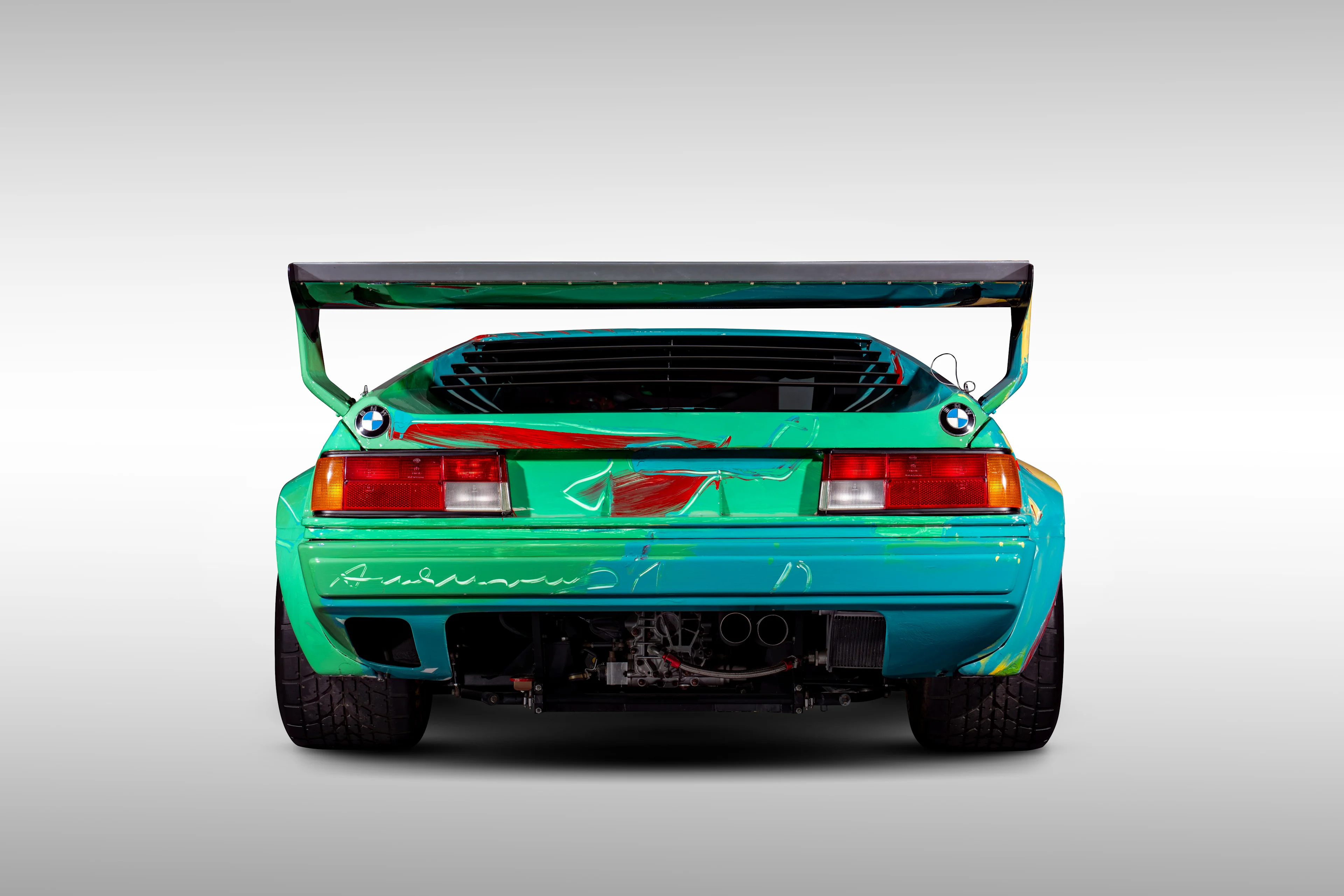 cutout gradient 1979 BMW M1 Andy Warhol -4