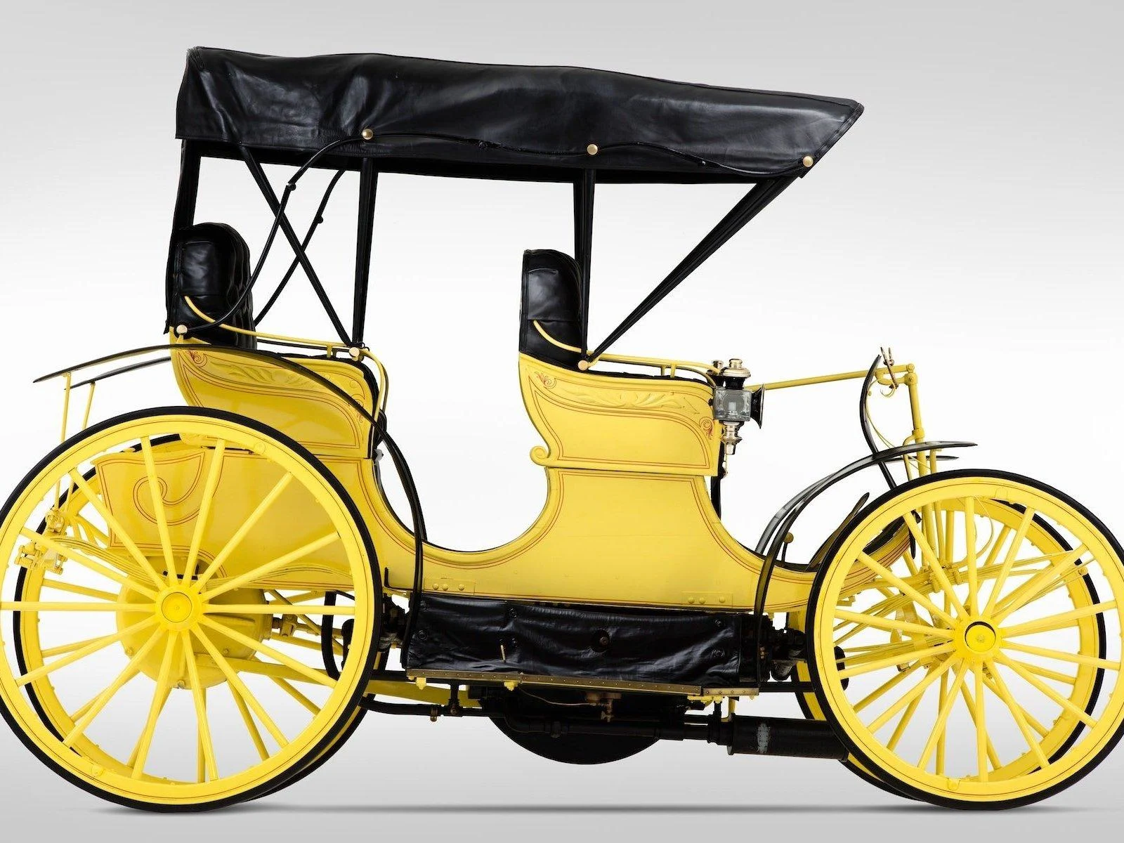 3 - 1896 Benton-Harbor Motor Carriage