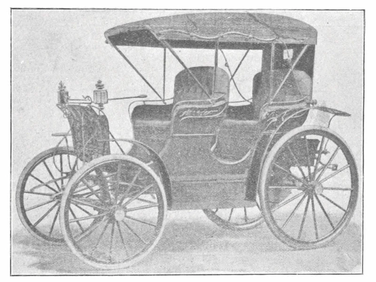 8 - 1896 Benton-Harbor Motor Carriage