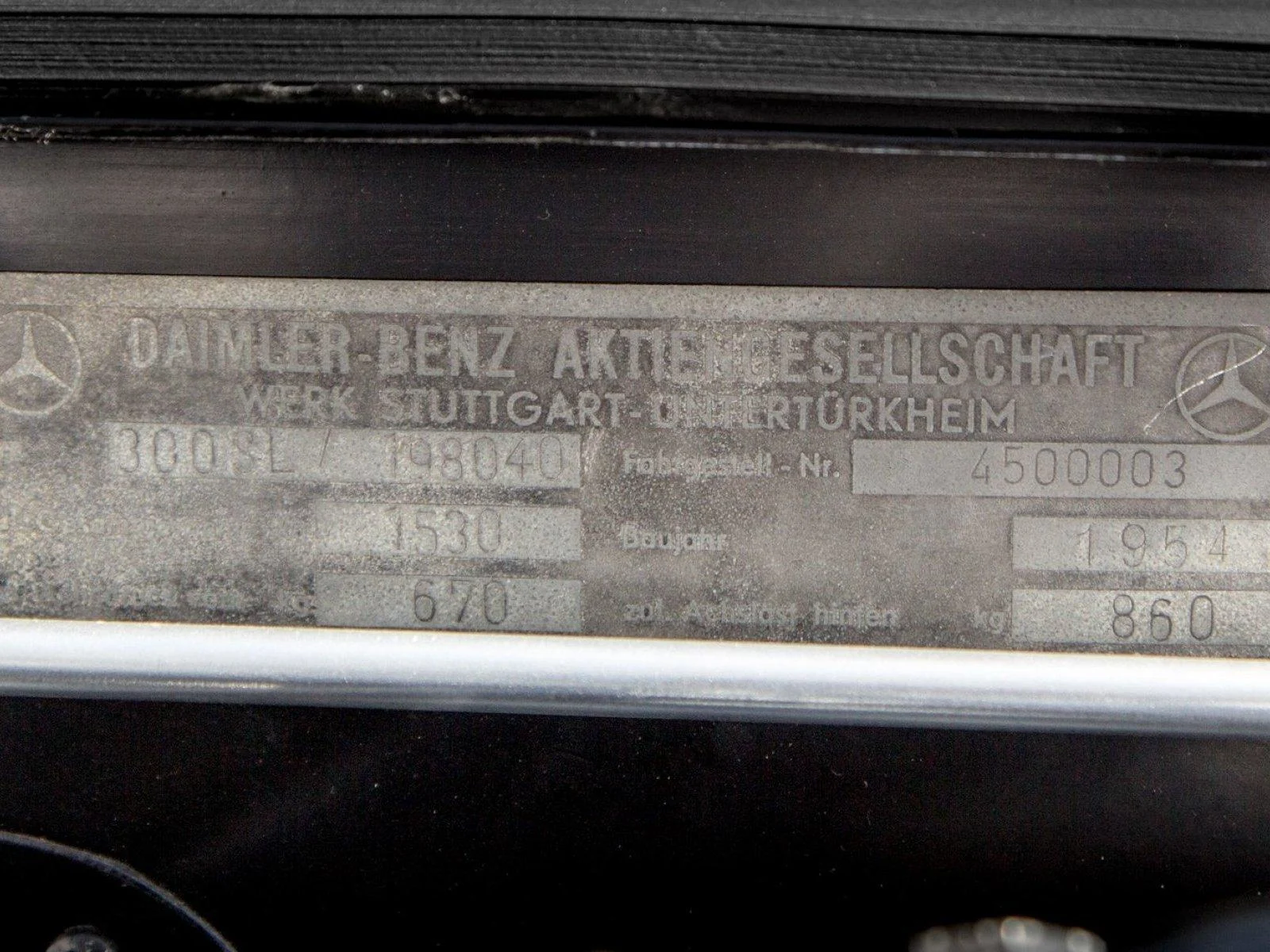 9 - 1954 Mercedes-Benz 300SL