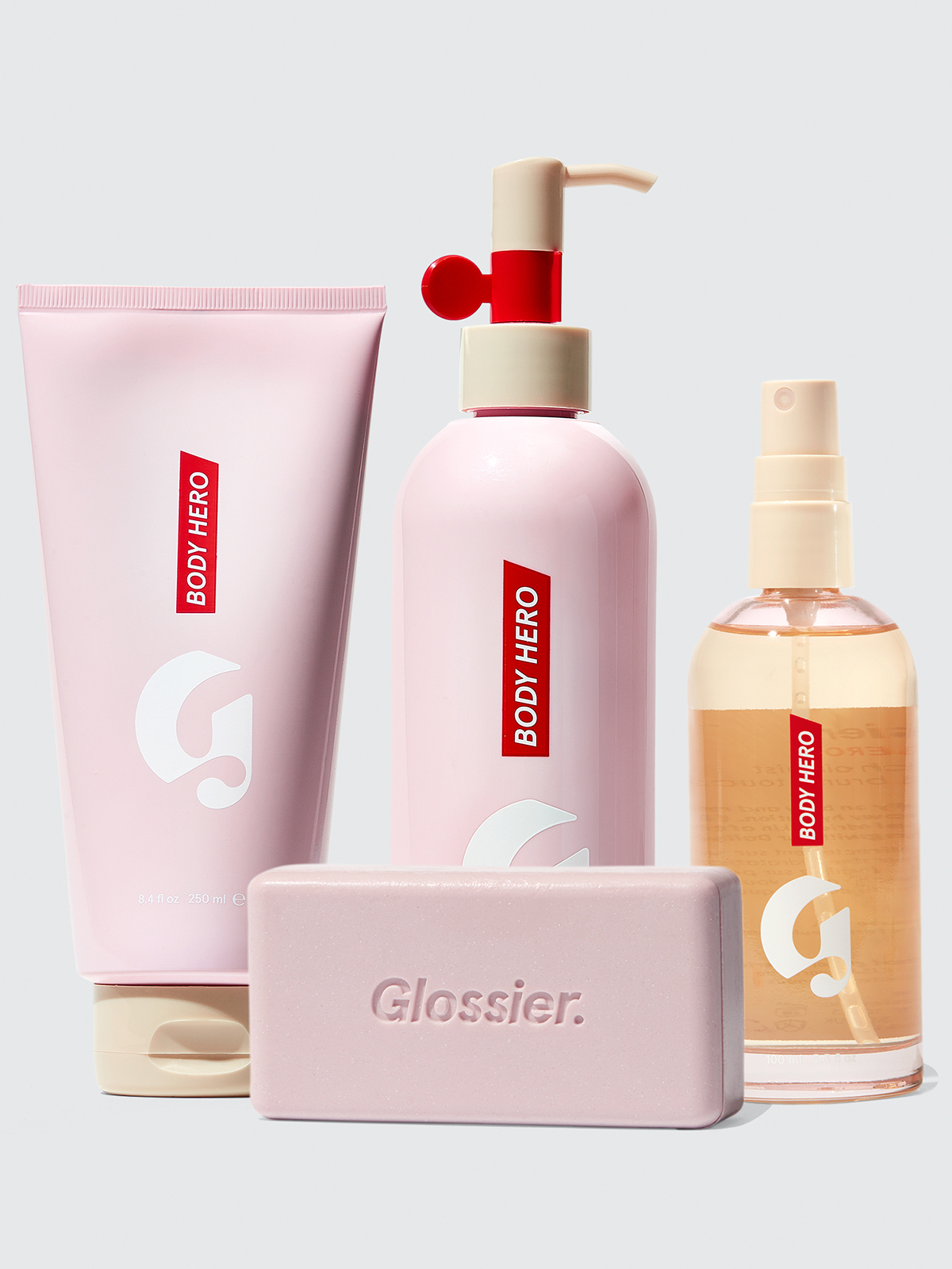 glossier.com | The Complete Body Hero Collection