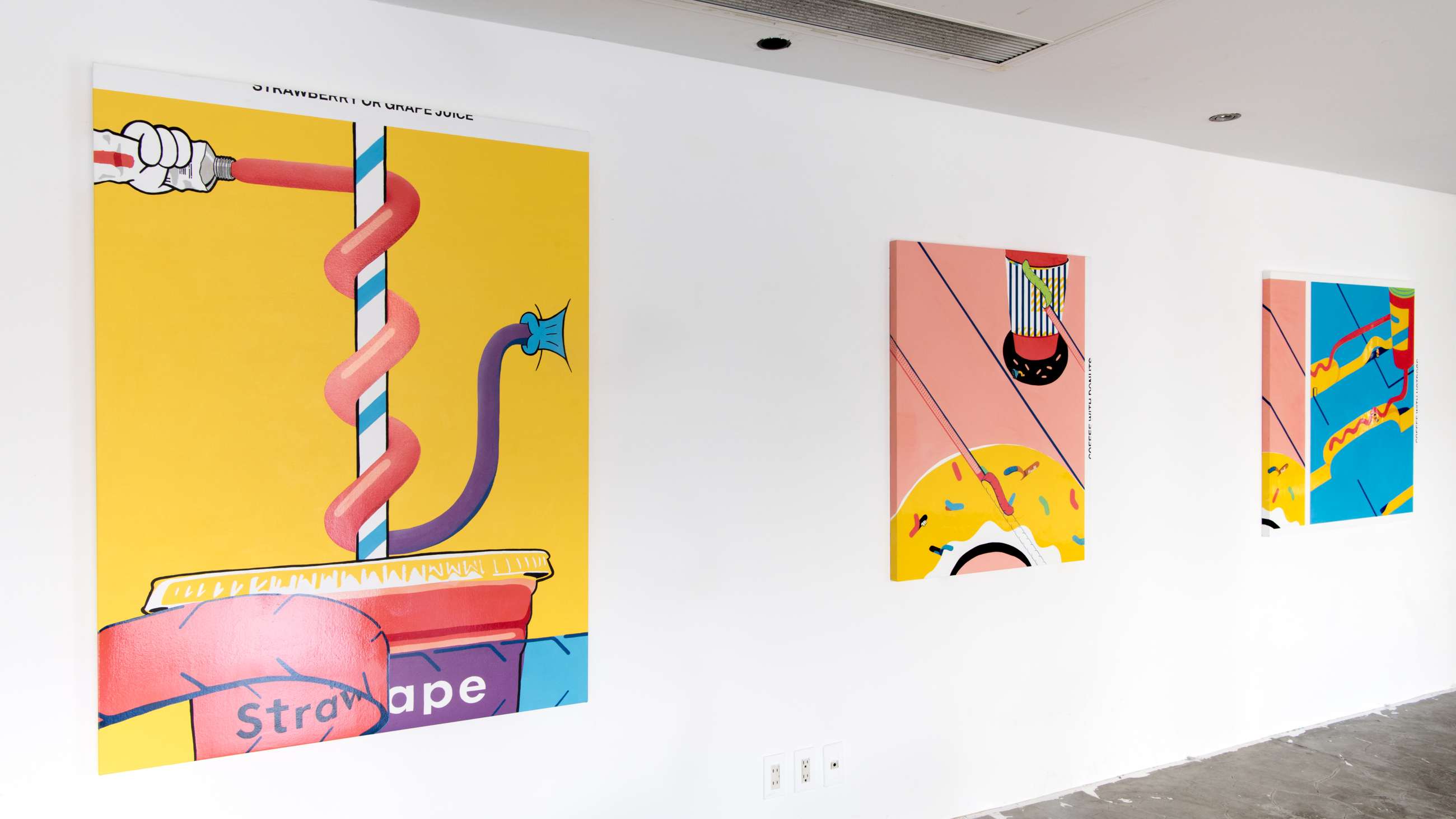 Howlt Coffee Exhibition at UltraSuperNew Gallery Installation View02