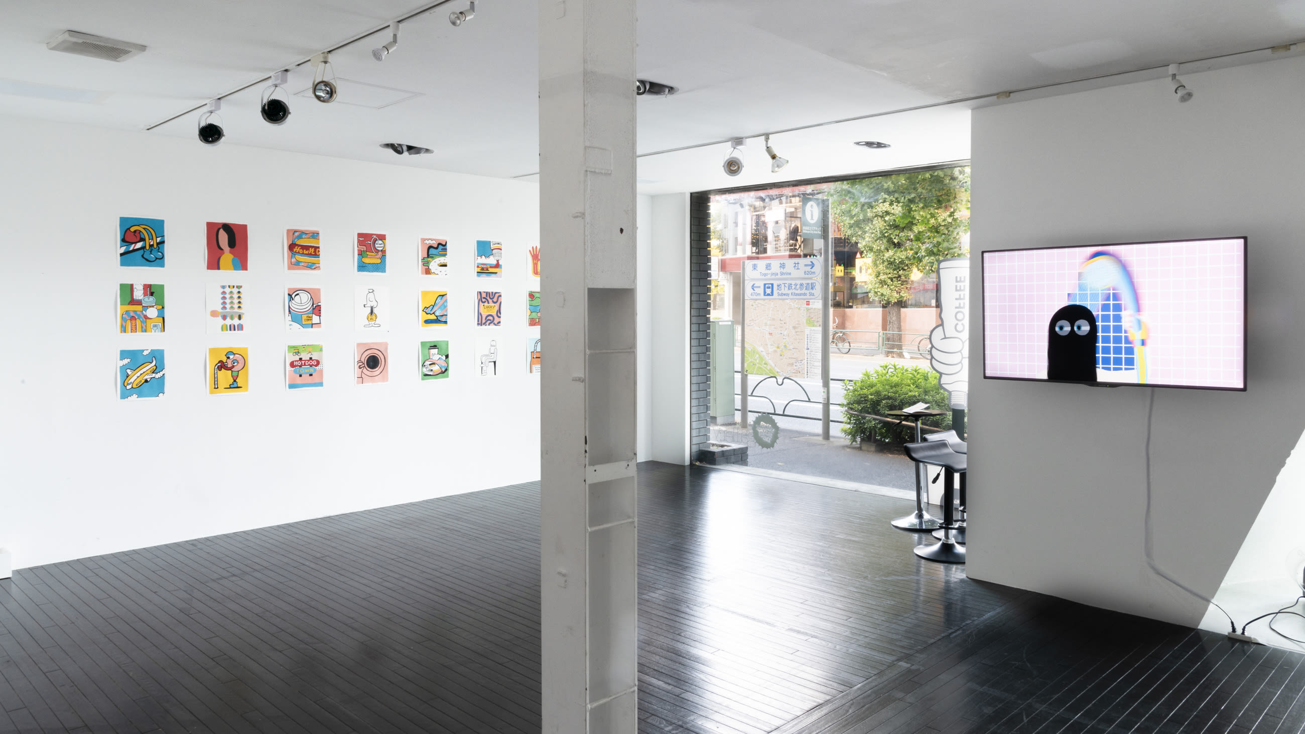 UltraSuperNew Galleryで開催されたホルトコーヒーエキシビジョン Installation View03