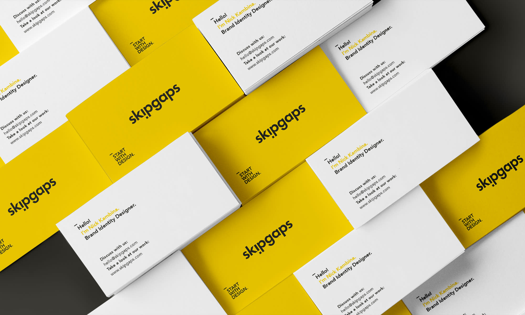 Branding on business cards