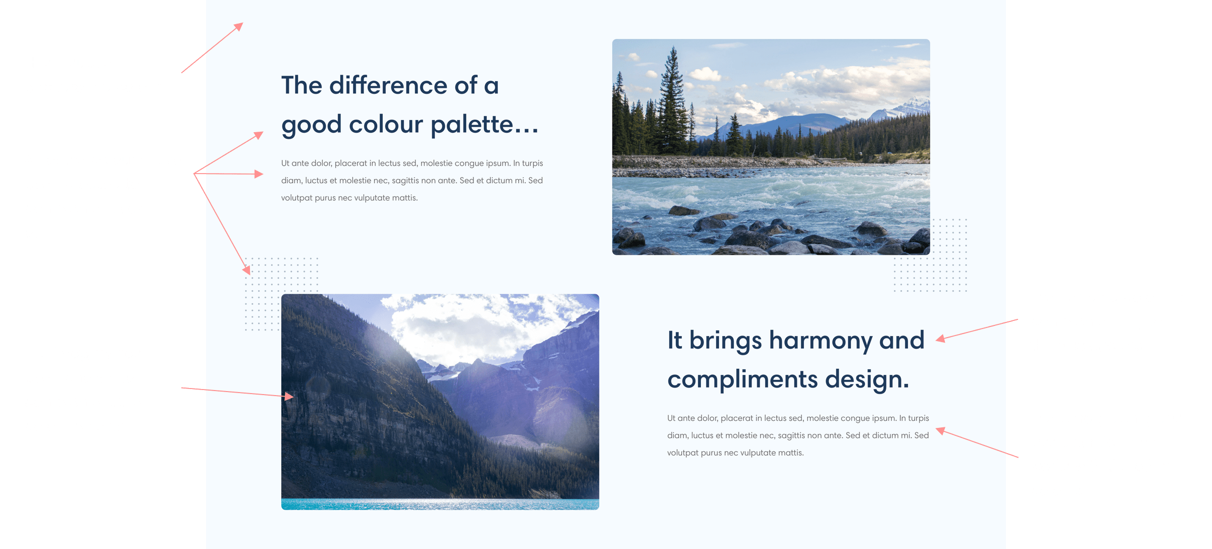 Use A Colour Palette