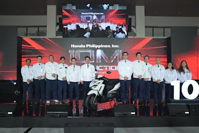 Honda Philippines Inc. Marks 10-Millionth Production of Motorcycle Unit