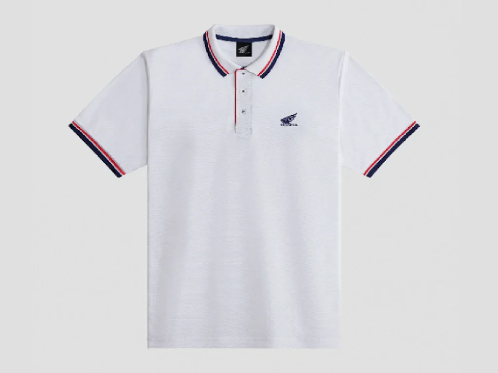 HONDA MEN POLO WHITE