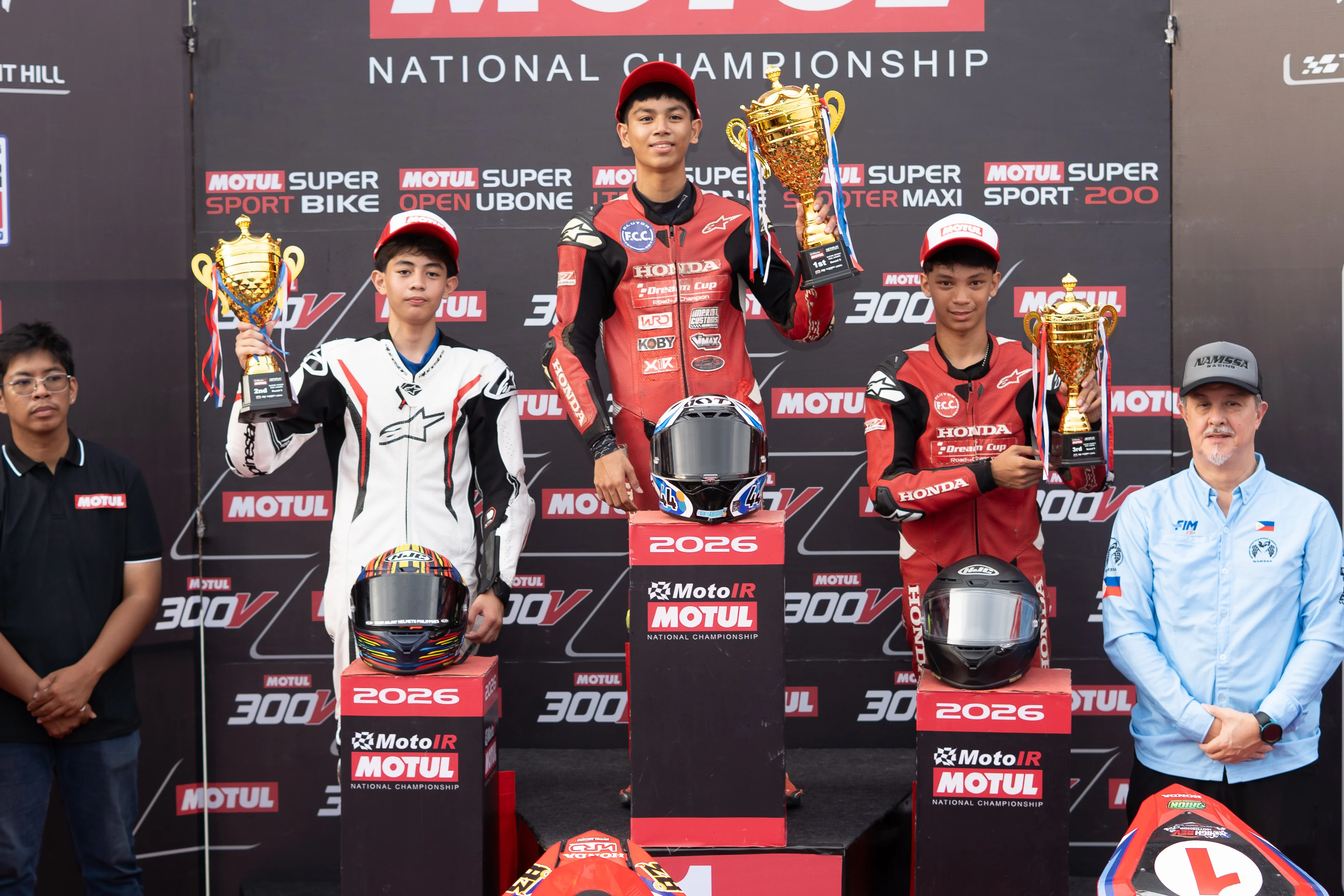 Honda Riders Sweep MotoIR Round 5 Super Sport 200 Categories at Tarlac Circuit Hill.