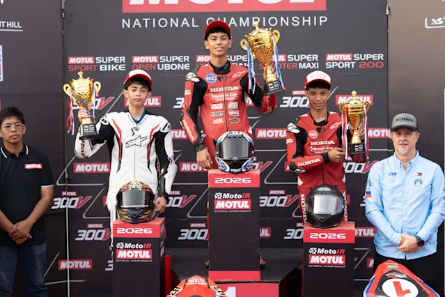 Honda Riders Sweep MotoIR Round 5 Super Sport 200 Categories at Tarlac Circuit Hill.