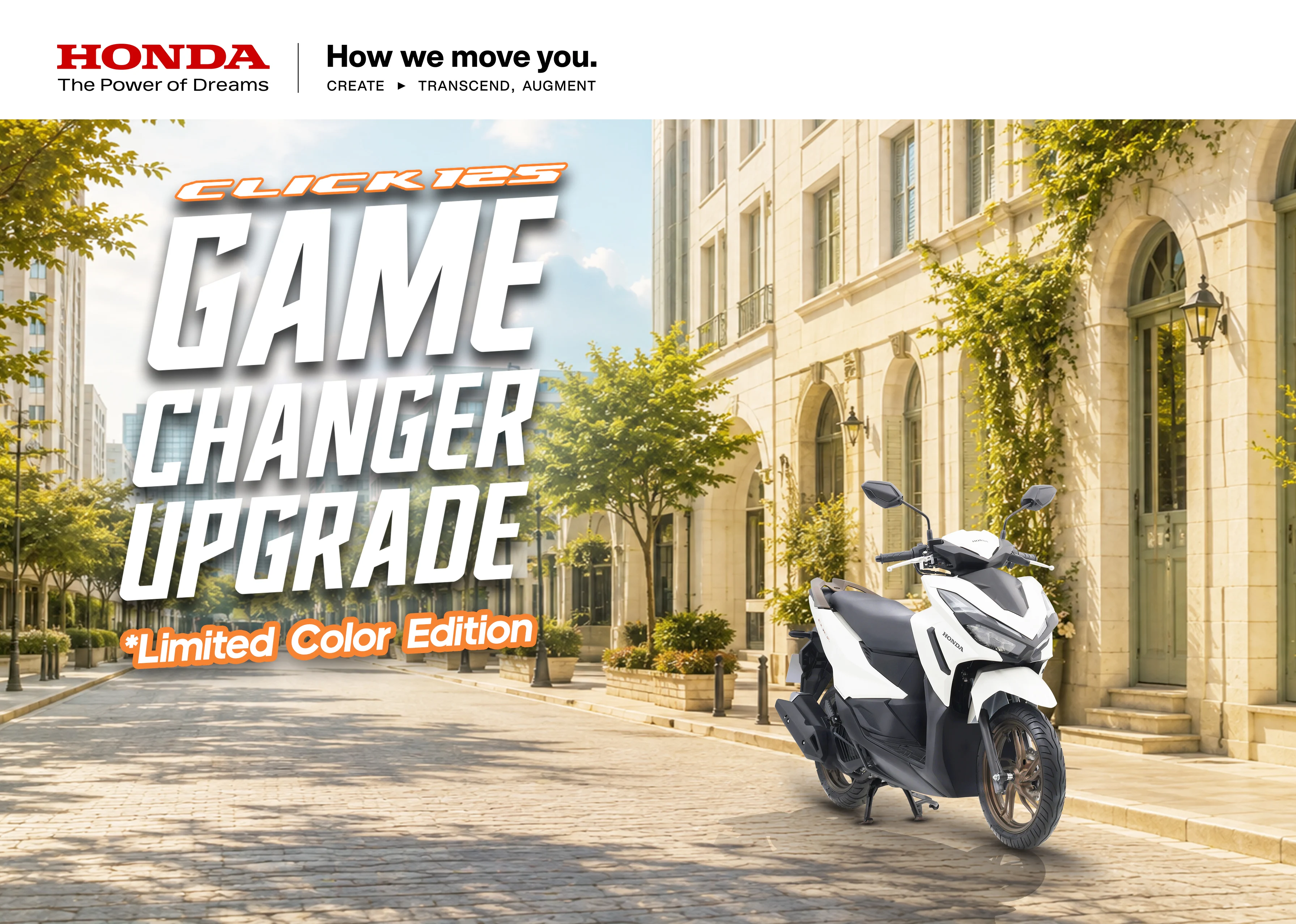 Honda Expands Click125 Series with The Click125 Smart Edition White