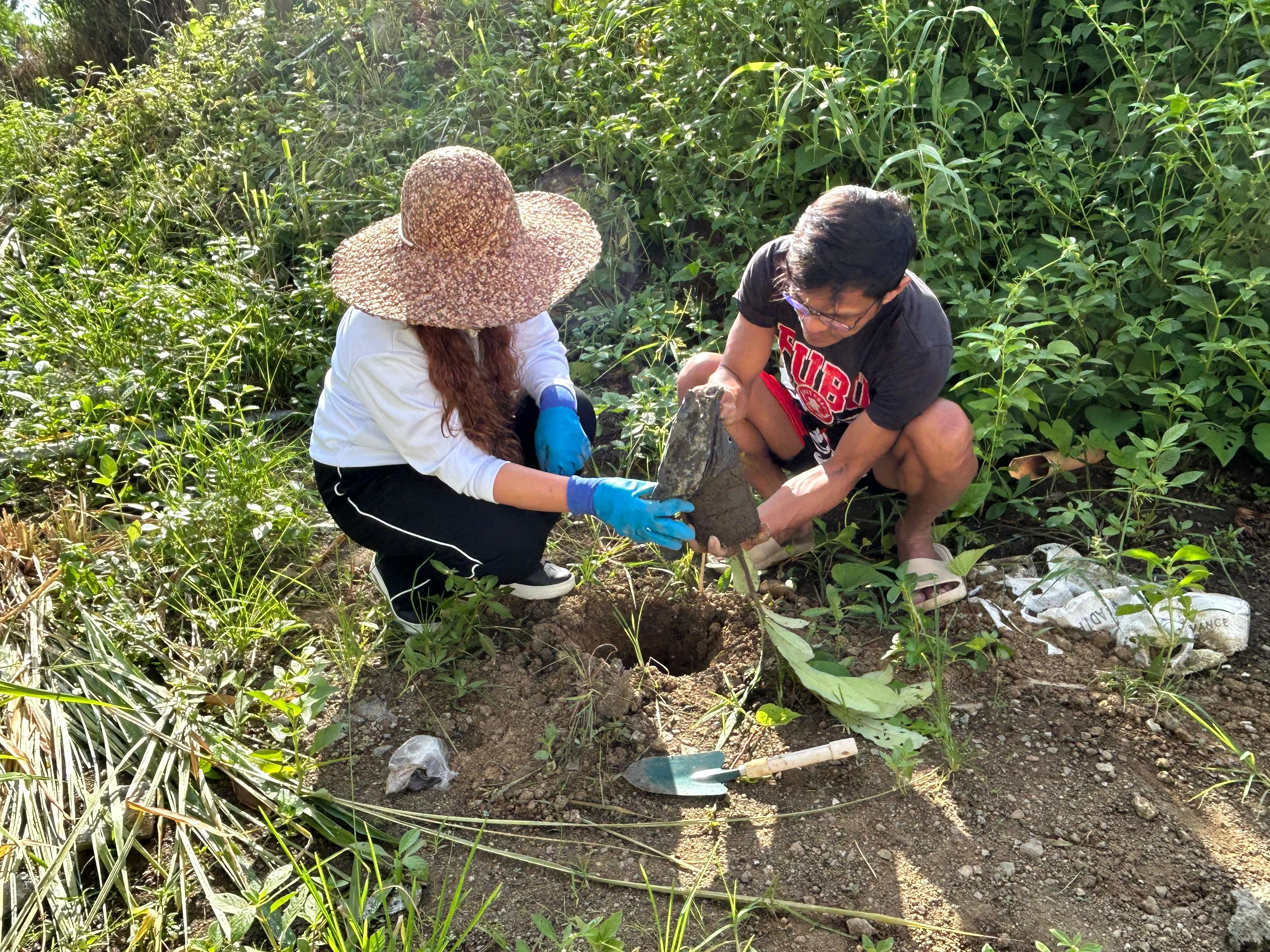 Mam RQ - Planting site