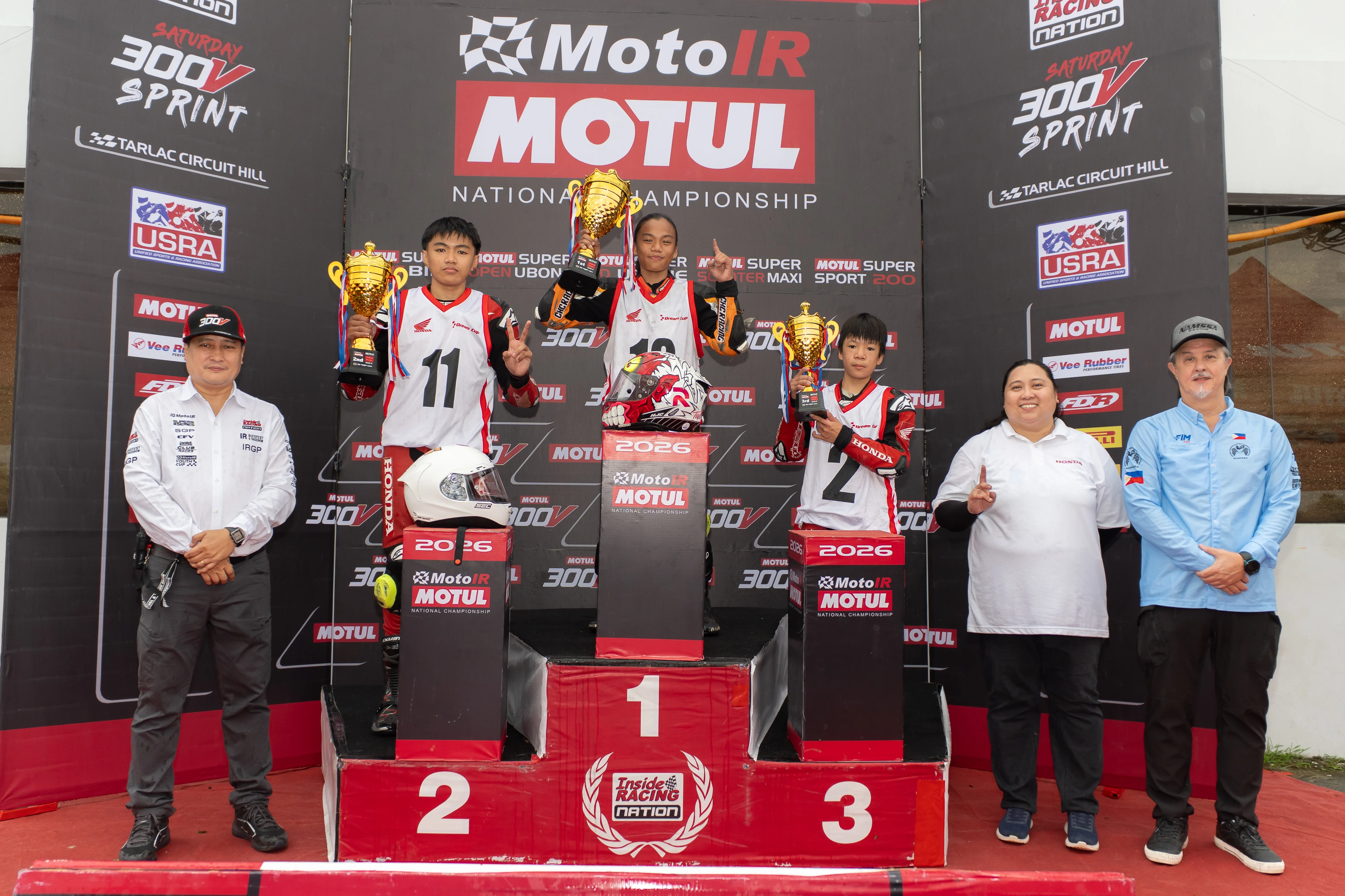 The Championship Fight Continues with F.C.C. Honda Pilipinas Dream Cup Round 3 riders competes for a podium finish at Tarlac Circuit Hill.