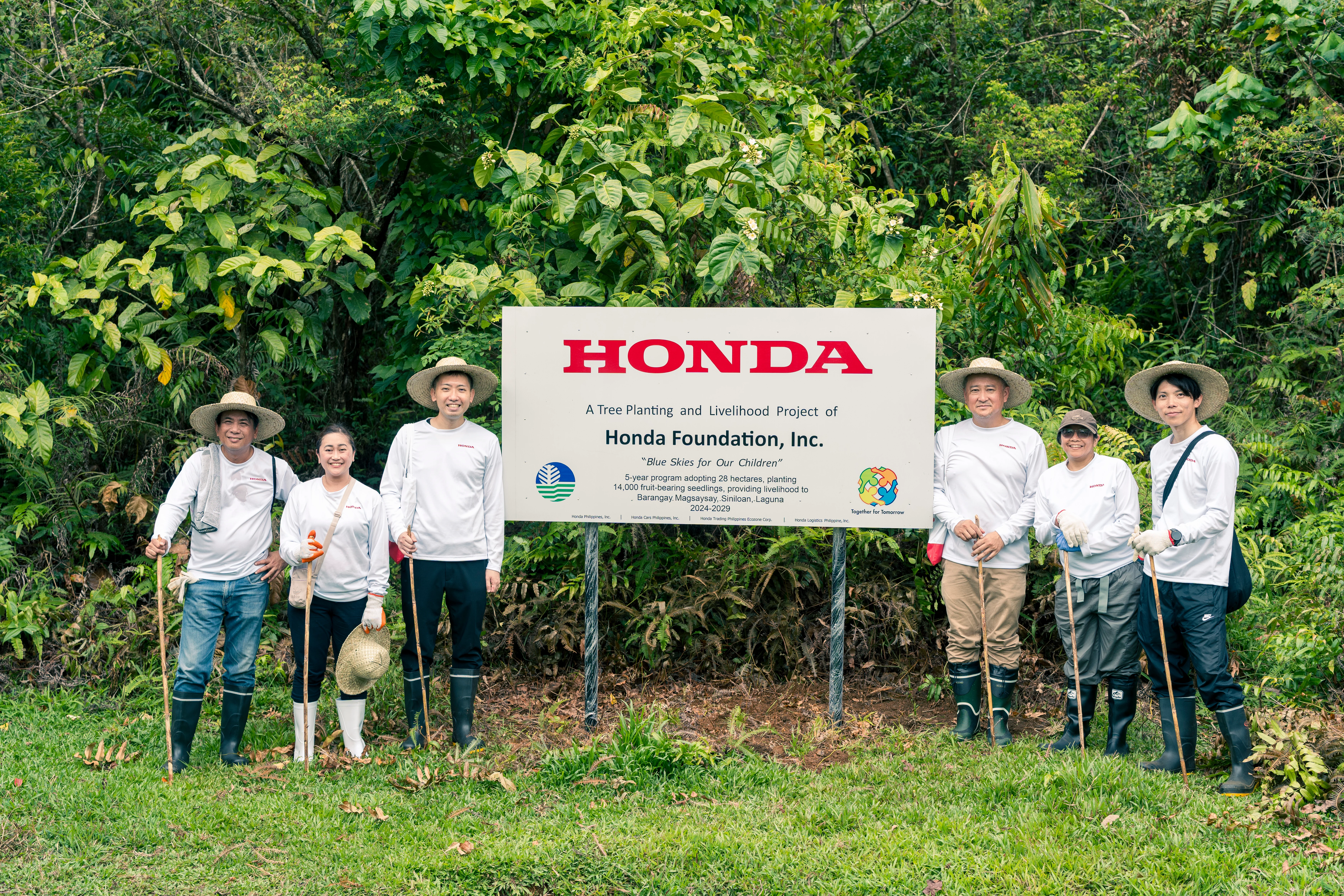Honda Foundation Celebrates Arbor Day with Tree Planting in Siniloan, Laguna
