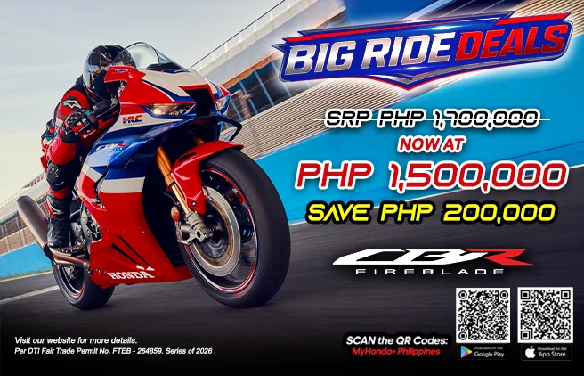 Big Ride Deals CBR1000RR-R Fireblade