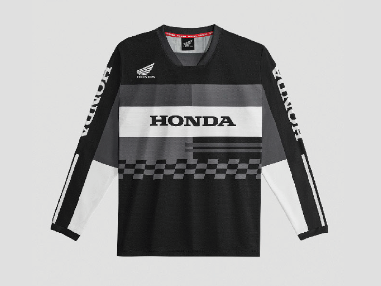 Honda Long Sleve T-Shirt BLK
