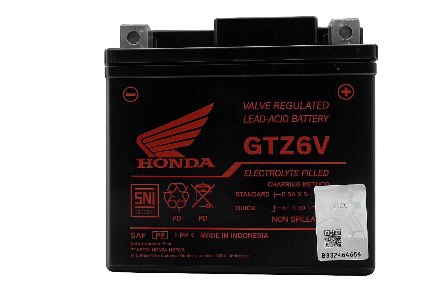 BATTERY(GTZ6V)(GS YUASA)
