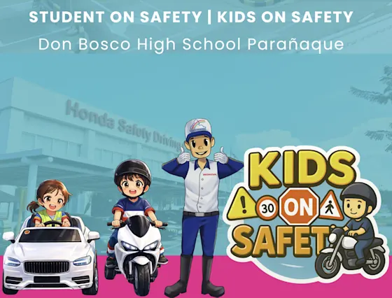 Honda Philippines Inc. Solidifies Road Safety Partnership with Don Bosco Elementary and National High School Paranaque