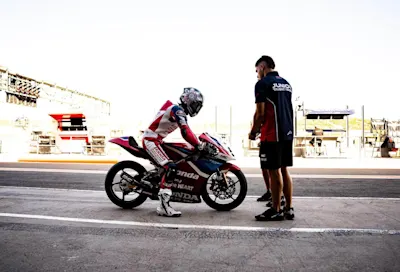 Alfonsi Daquigan Showcases competitive edge at Moto4 European Cup Round 5 in Spain