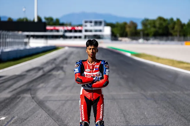 Alfonsi Daquigan Shows Strong Pace in Moto4 European Cup Round 1