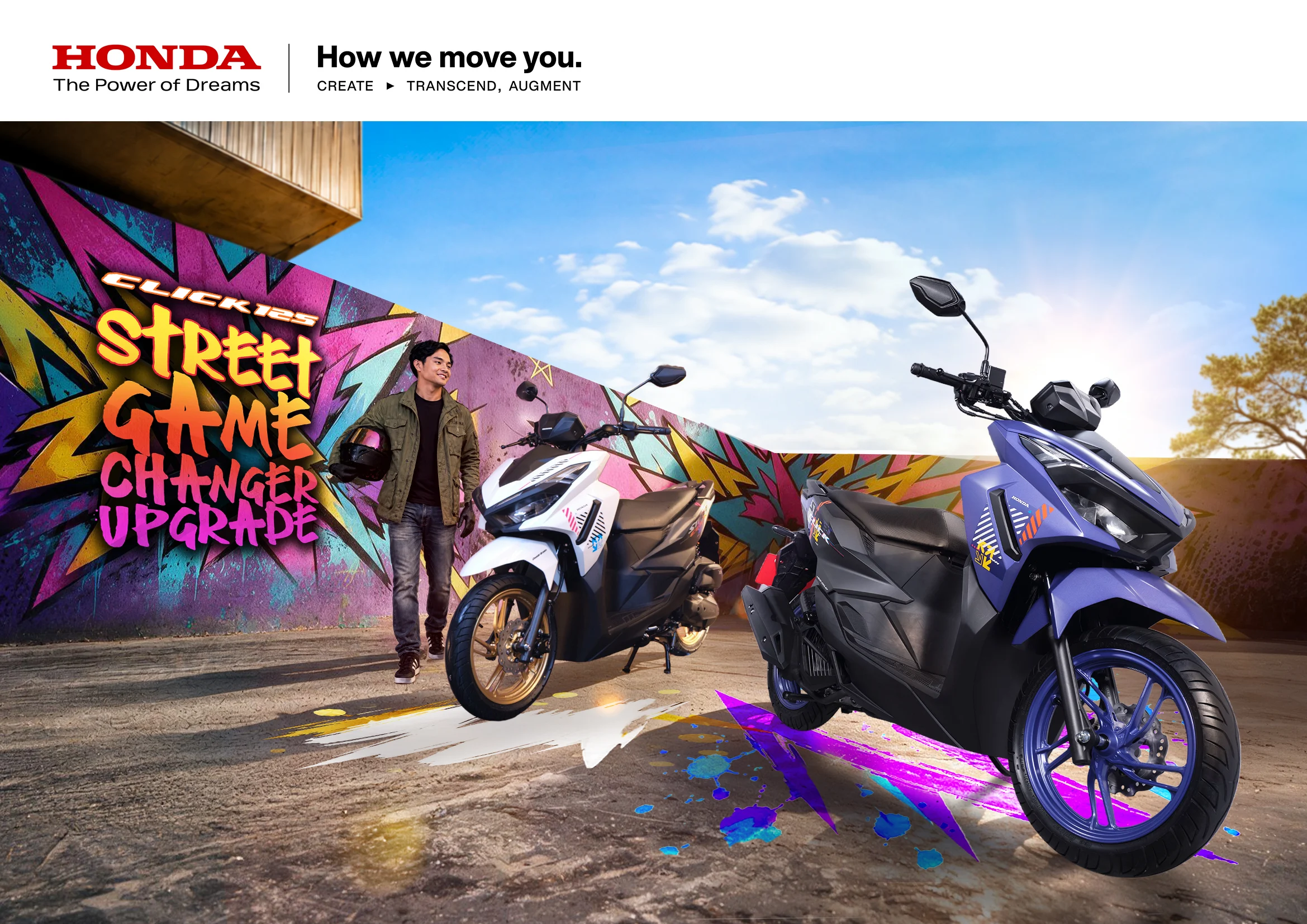 Own the Street with the Click125 ‘’Street’’ Game Changer Upgrade