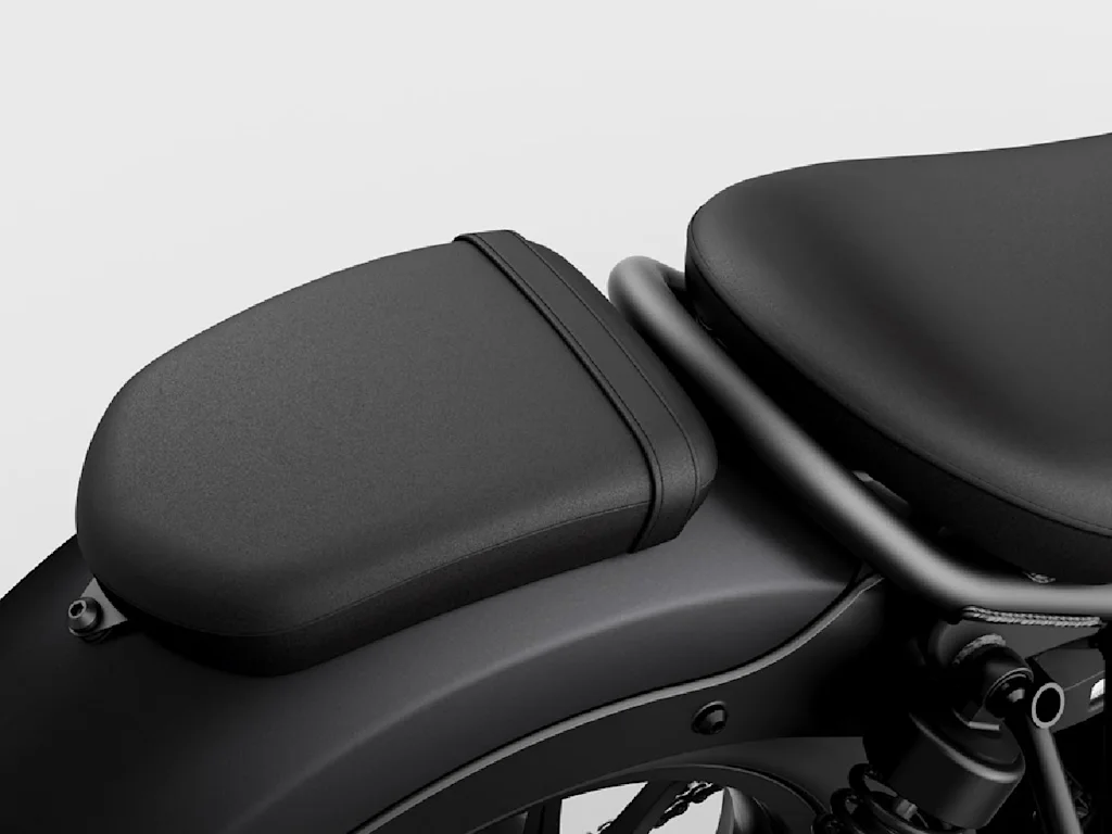 PASSENGER SEAT BLACK