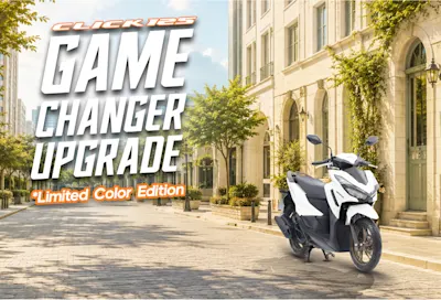 Honda Expands Click125 Series with The Click125 Smart Edition White