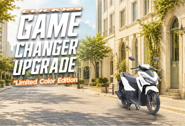 Honda Expands Click125 Series with The Click125 Smart Edition White