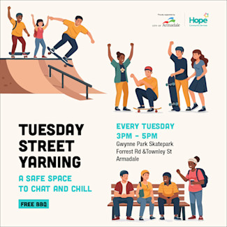 Tuesday Street Yarning 2026
