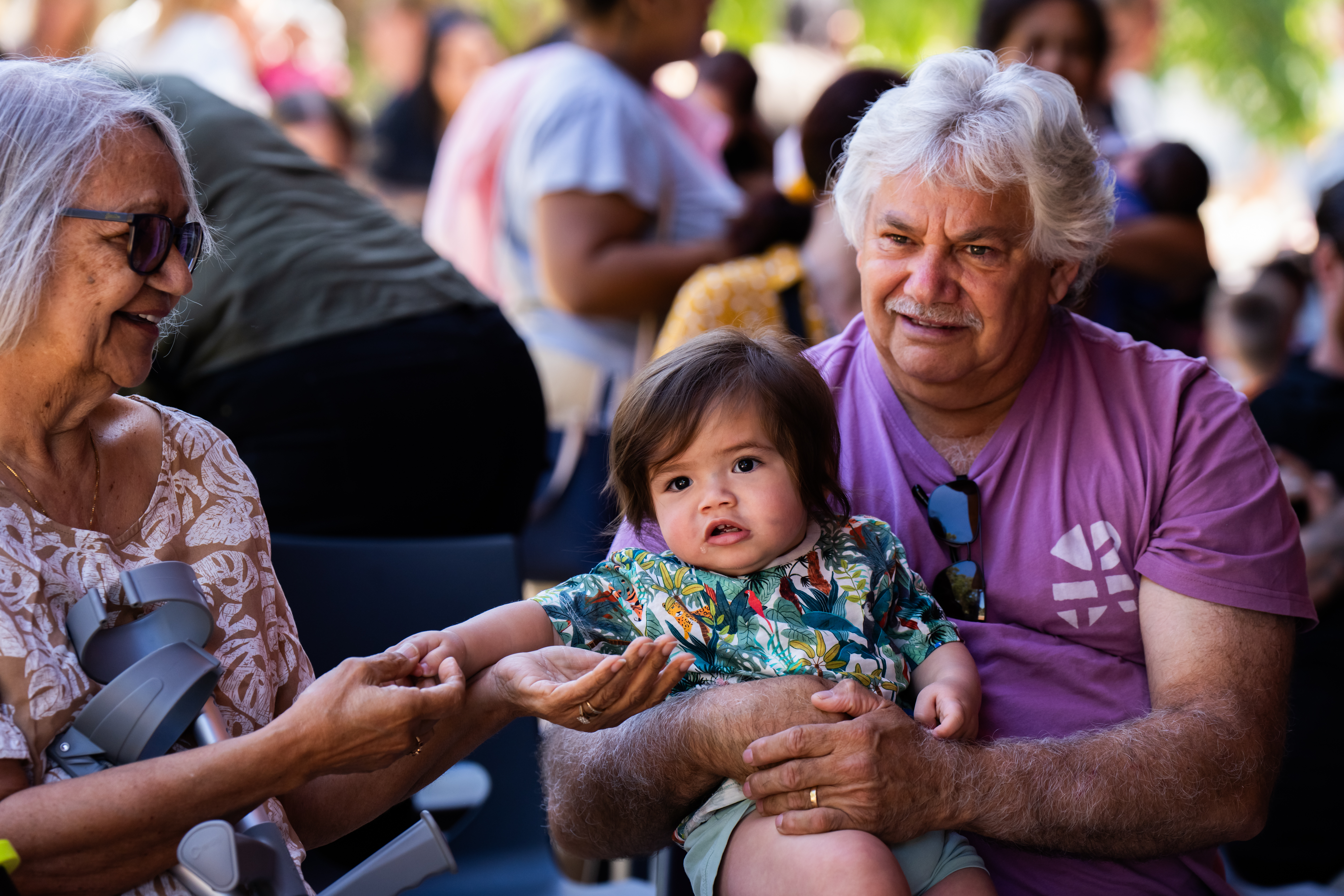 Grandparents and Grandchild
